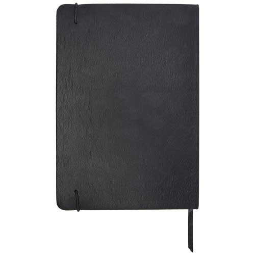Legato Elegance zestaw notatnik A5 w twardej okładce z długopisem żelowym Podstawowy czarny-Biały 10625891 (4)
