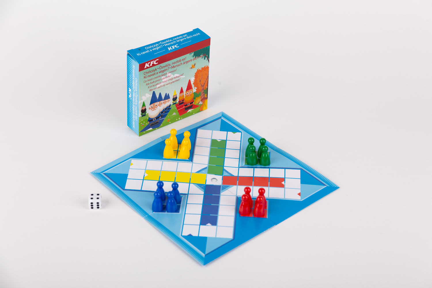 Gadżet reklamowy - 500x Mini Gra - Chińczyk