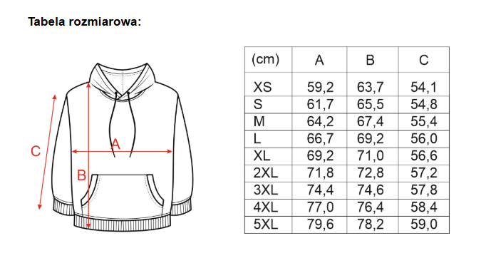 Bluza Oversize Unisex Czarny 6BO-701870 (2)