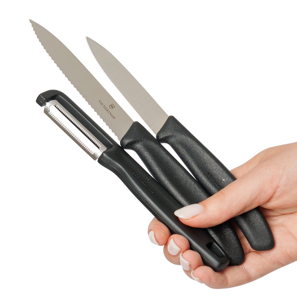 Zestaw kuchenny Victorinox Swiss Classic, 3 el. Czarny VB350-03 (4)