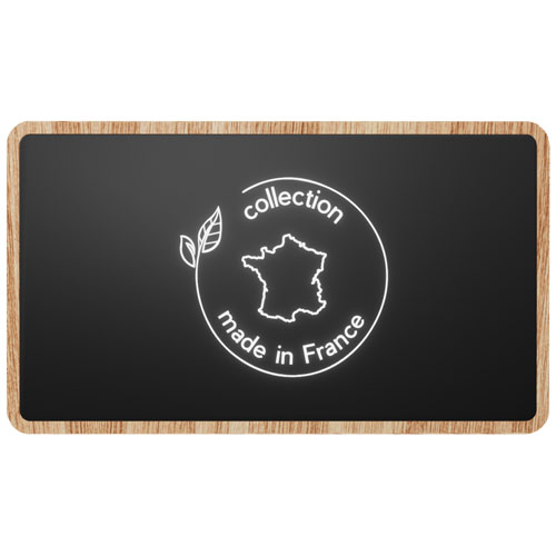 SCX.design P34 drewniany, bezprzewodowy powerbank o pojemności 5000 mAh  Jasny brązowy 1PX12570 (2)