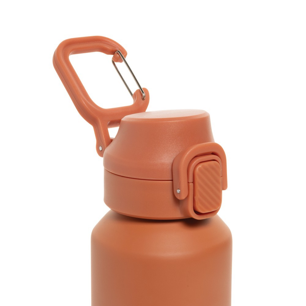 Butelka sportowa 600 ml Via Pomarańczowy P437.5008 (6)