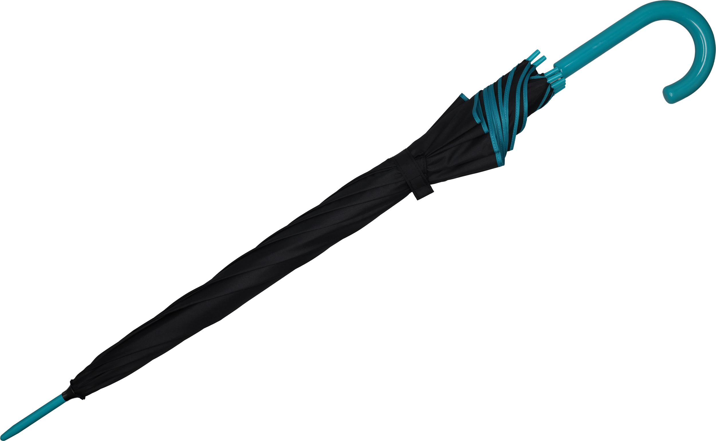 Parasol automatyczny Ø107 cm PARIS Turkusowy 347214 (3)