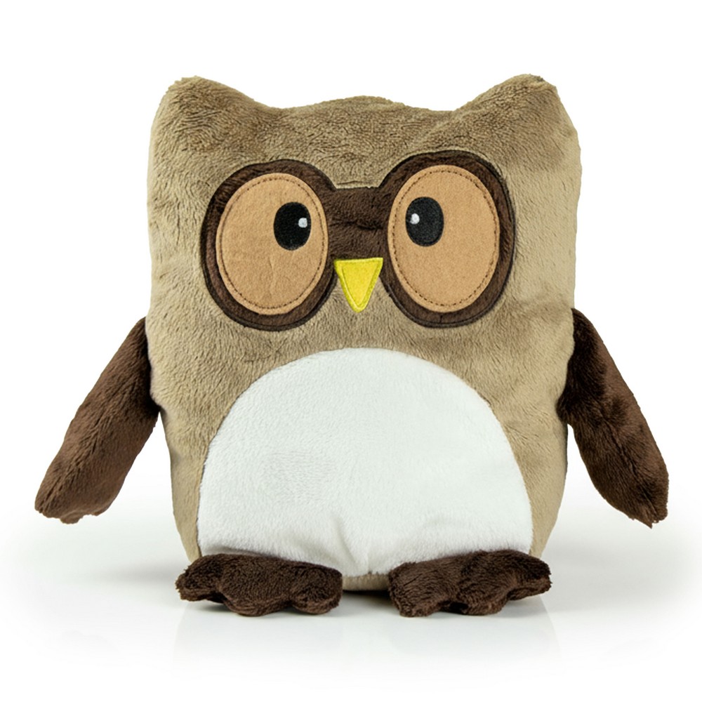 Pluszowa poduszka, sowa | Professowl Jasnobrązowy HE785-18 
