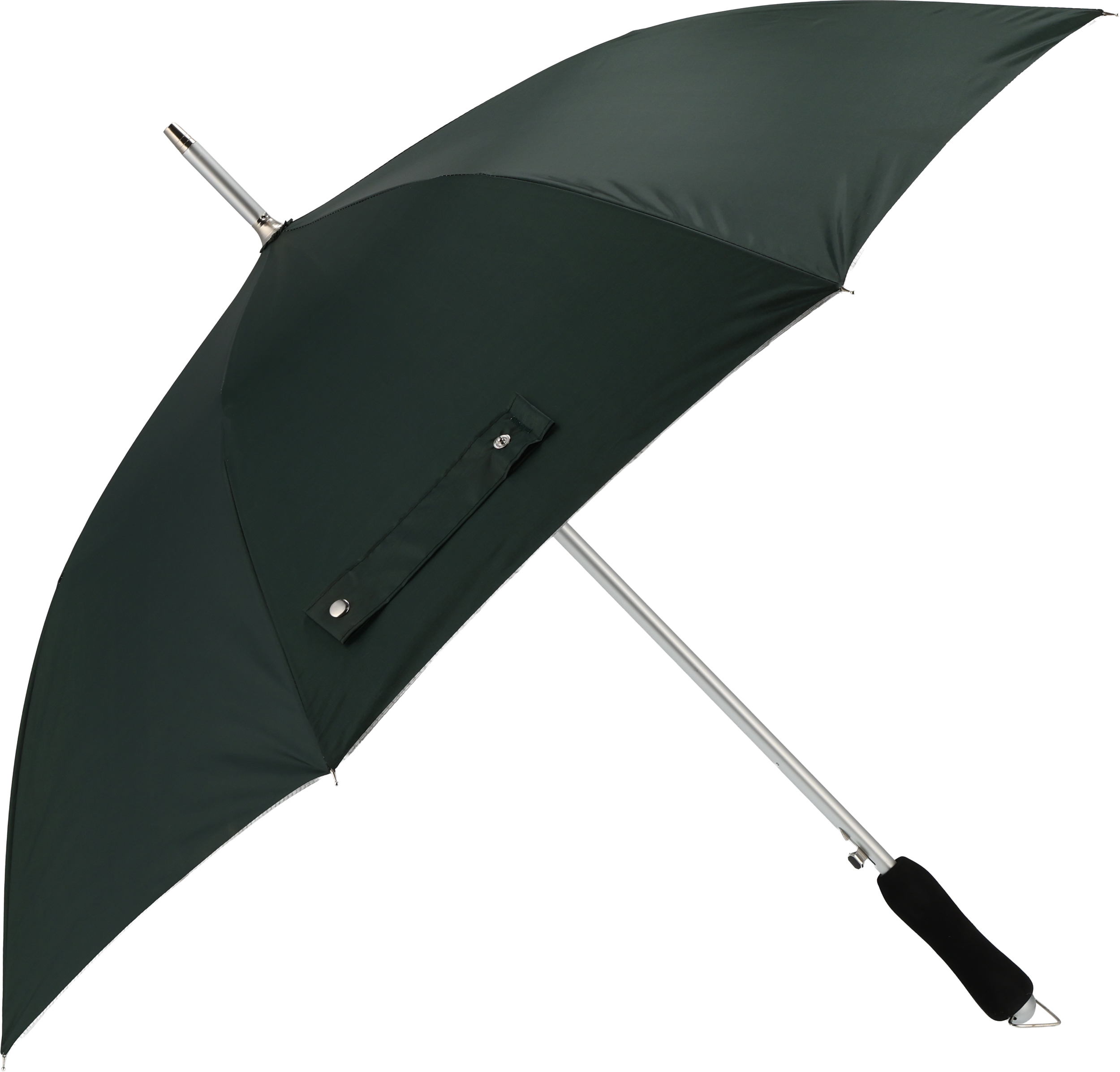 Parasol automatyczny z filtrem UV Ø106 cm AVIGNON Ciemnozielony 520299 (1)