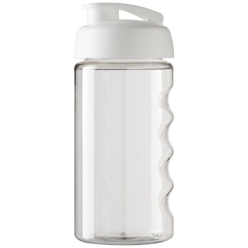 Bidon H2O Bop® o pojemności 500 ml z wieczkiem zaciskowym Przezroczysty-Biały 21005001 (2)