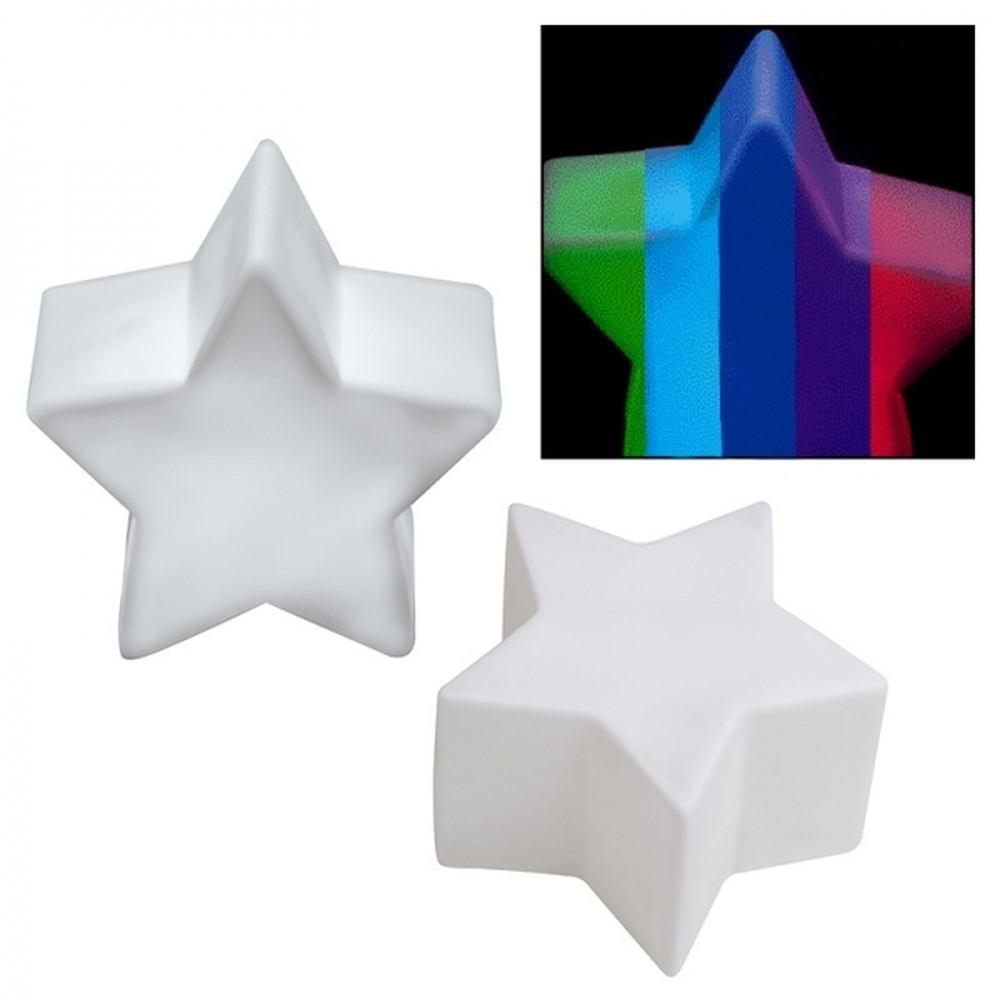 Lampka plastikowa LED STAR Biały 058506 (1)