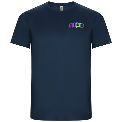 Imola sportowa koszulka dziecięca z krótkim rękawem Navy Blue K04271RD (1)