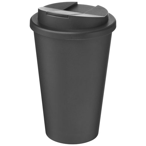 Izolowany kubek Americano® Renew o pojemności 350 ml z odporną na rozlanie pokrywką Granitowy 21042783 