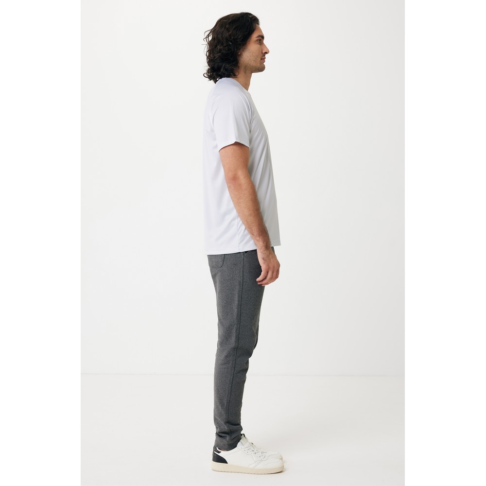 Koszulka sportowa Iqoniq Tikal, poliester z recyklingu Biały T9102.004.XS (8)