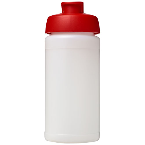 Bidon Baseline® Plus o pojemności 500 ml z wieczkiem zaciskowym Przezroczysty-Czerwony 21006818 (2)