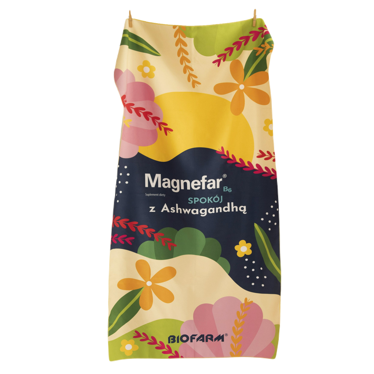 Gadżet reklamowy - 10x Ręcznik z mikrofibry drukowany dwustronnie