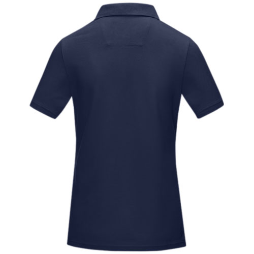 Damska organiczna koszulka polo Graphite z certyfikatem GOTS Granatowy 37509492 (4)