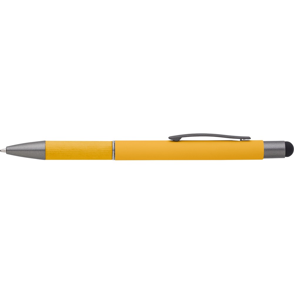 Długopis, touch pen żółty V1568-08 (2)