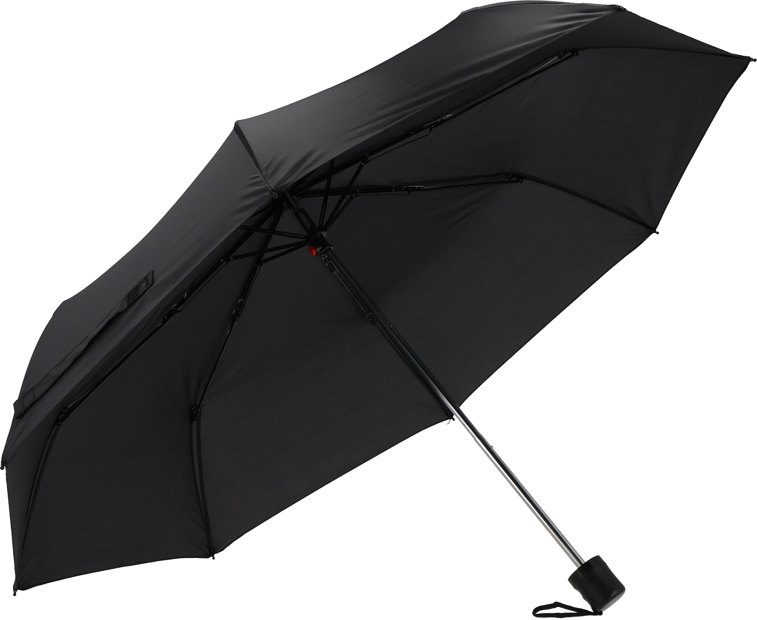Parasol manualny rPET Ø98 cm NORTHAMPTON Czarny 433603 
