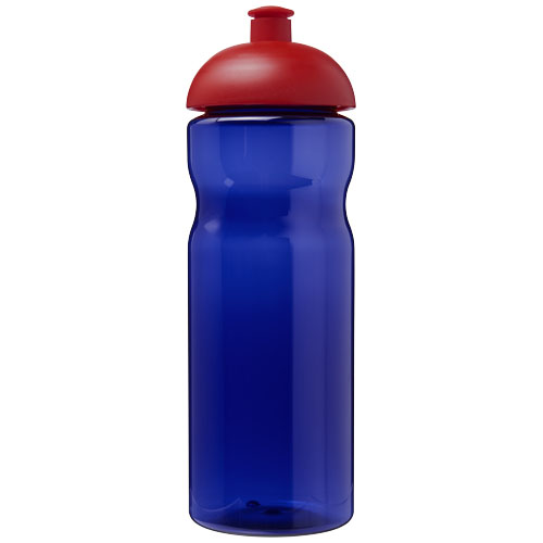 Bidon H2O Eco o pojemności 650 ml z wypukłym wieczkiem Królewski niebieski-Czerwony 21009814 (2)