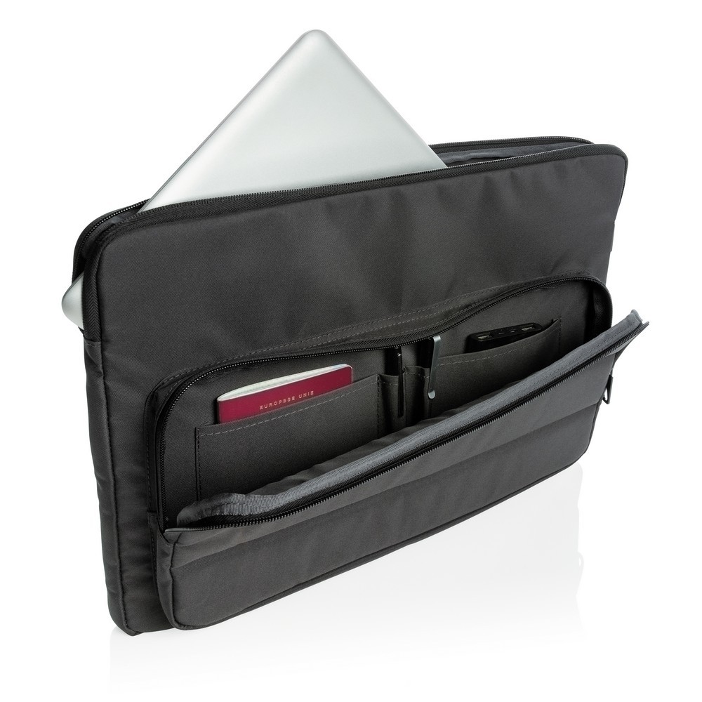 Pokrowiec na laptopa 15,6" AWARE™ RPET Czarny P788.031 (4)