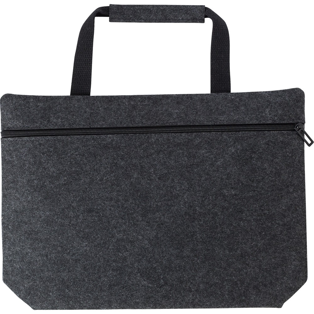 Torba na laptopa 15" z filcu RPET Grafitowy V1255-15 