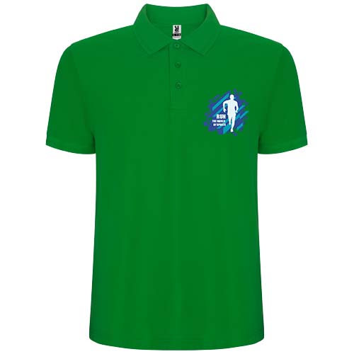 Pegaso Premium koszulka męska polo z krótkim rękawem Grass Green R66095C5 (1)