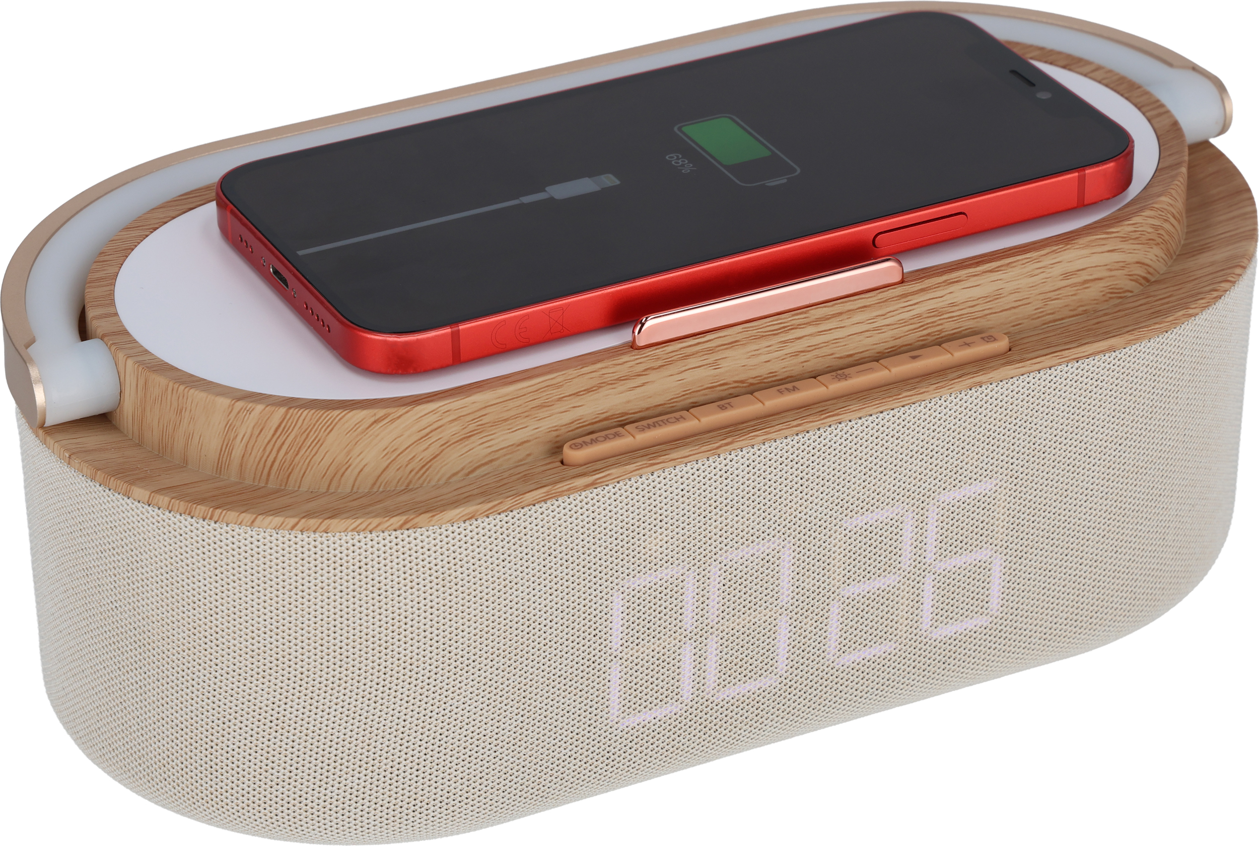 Głośnik Bluetooth LIMASSOL MoLu Beżowy 393413 (7)