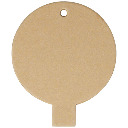 Okrągły pendrive wyposażony w interfejs USB 2.0 z papieru z recyklingu Kraftowy brąz 1Z50206H (3)