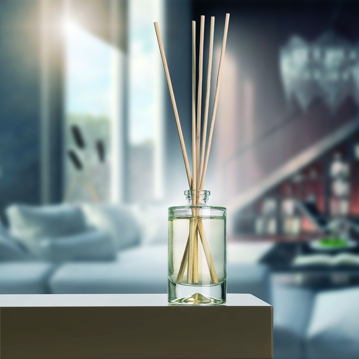 Gadżet reklamowy - Dyfuzor - pałeczki zapachowe Vanilla Season Białe Kwiaty