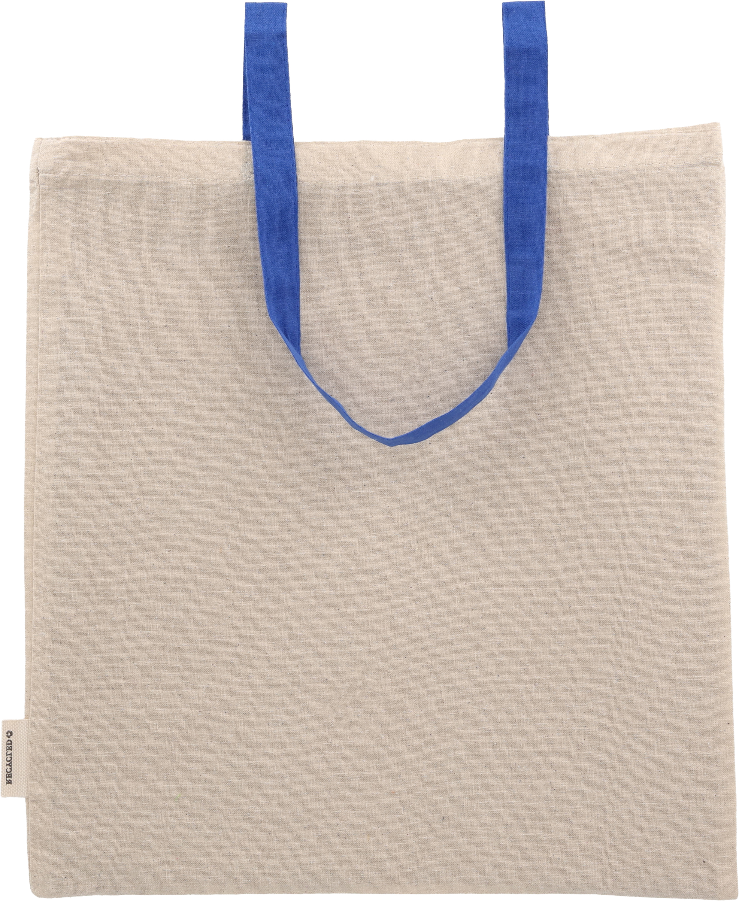 Torba bawełniana z długimi uszami, z recyklingu 140g/m2 CAMBRIDGE Niebieski 545404 (2)
