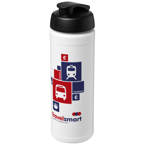 Bidon Baseline® Plus o pojemności 750 ml z wieczkiem zaciskowym Biały-Czarny 21007000 (1)