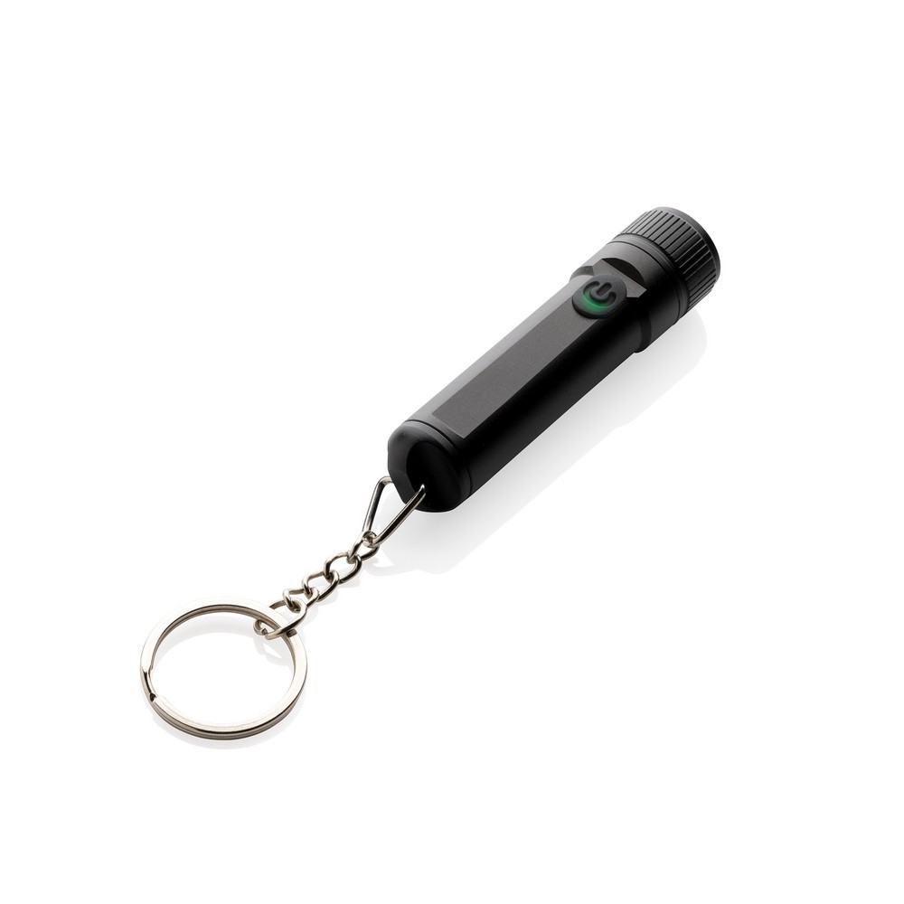 Brelok do kluczy, o wysokiej intensywności światła GearX Czarny P514.5001 (1)