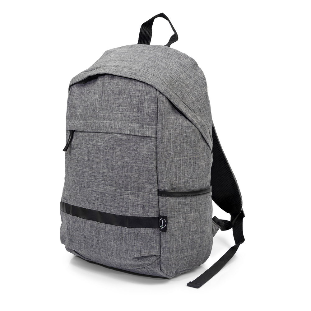 Plecak na laptopa 15,6" RPET B'RIGHT | Reggie Szary V0854-19 (3)
