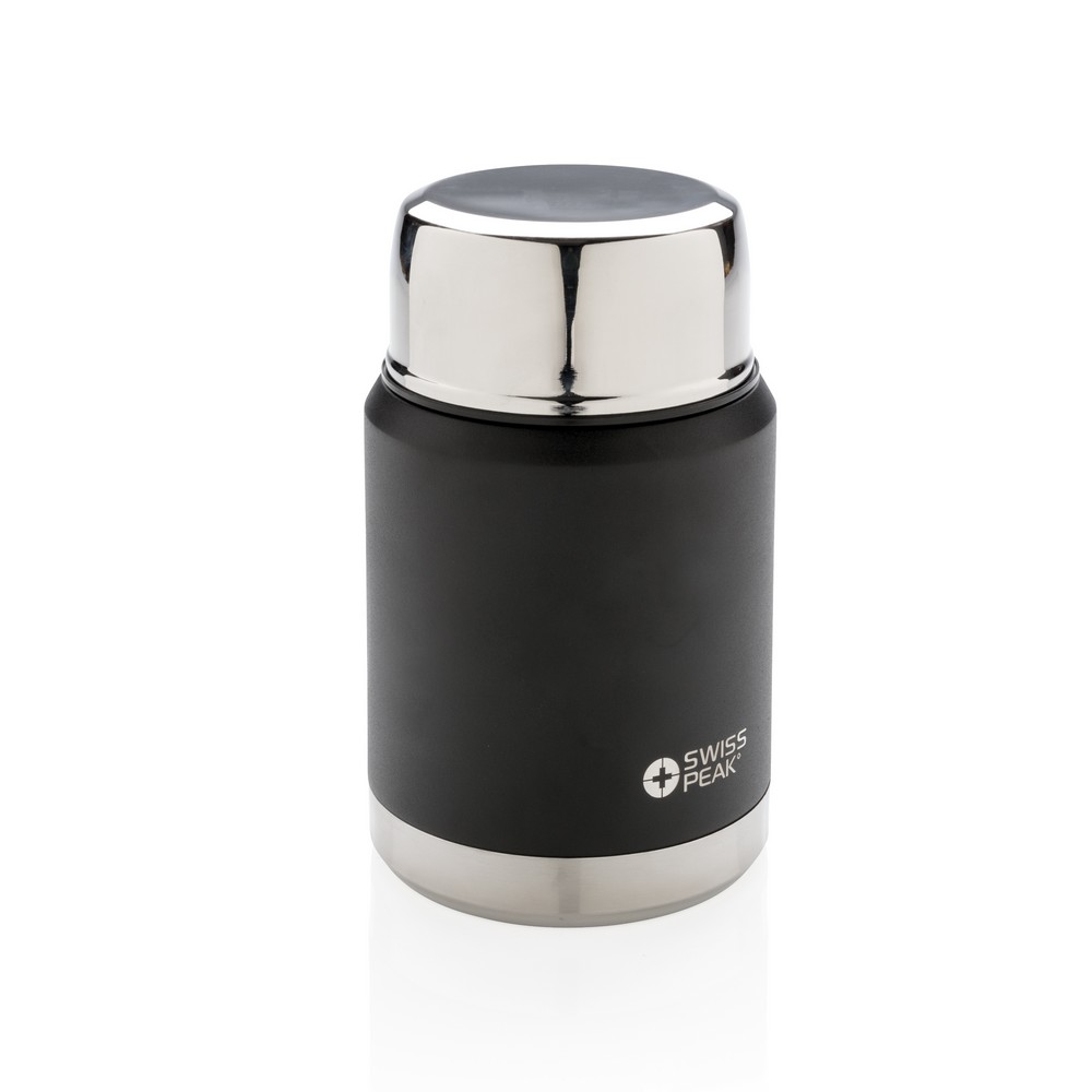 Próżniowy pojemnik na żywność 500 ml Swiss Peak Elite Czarny P432.981 