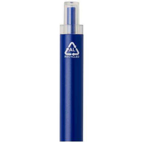 Długopis Spectrum wykonany z recyklingowanego aluminium (niebieski tusz) Królewski niebieski 10740453 (3)