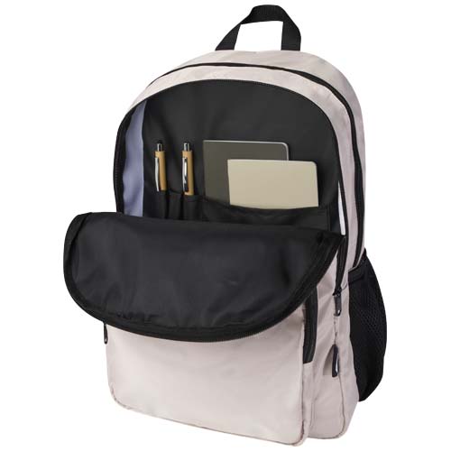 Trend Plus plecak na laptopa o przekątnej 15-cali o pojemności 20 l wykonany z materiałów z recyklingu z certyfikatem GRS Owsianka 13008607 (6)