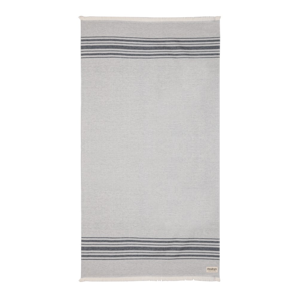 Ręcznik Hammam Ukiyo Yumiko AWARE™ Czarny P453.791 (1)
