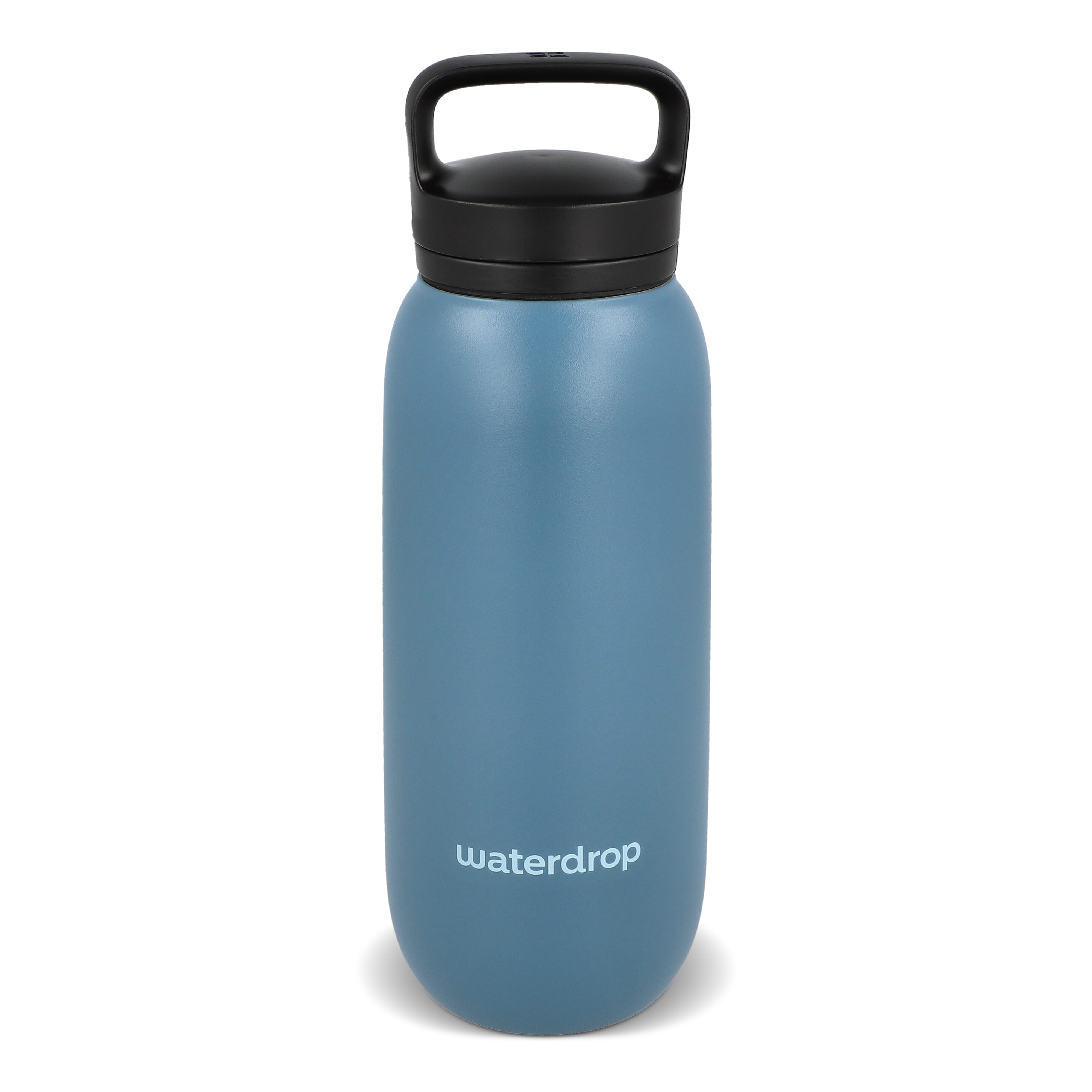 Termiczna butelka uniwersalna Waterdrop z ustnikiem 600 ml Niebieskoszary LT47000-N0065 