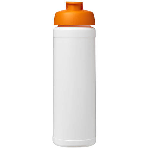 Bidon Baseline® Plus o pojemności 750 ml z wieczkiem zaciskowym Biały-Pomarańczowy 21007007 (2)