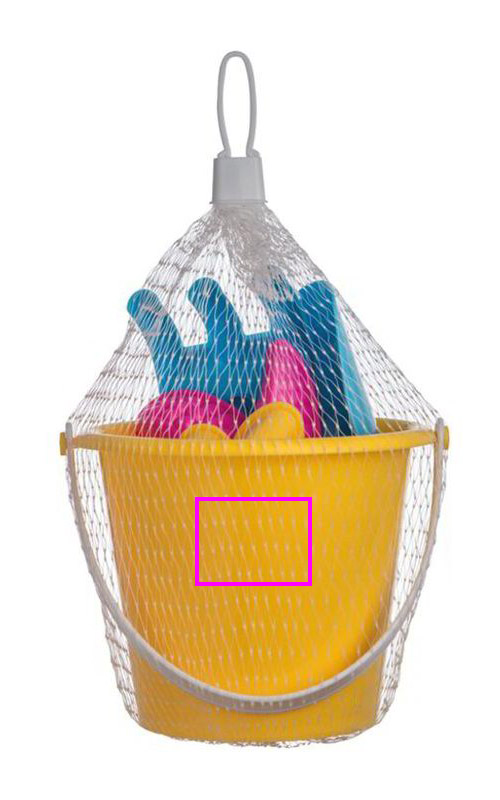 Naklejka na wiaderku