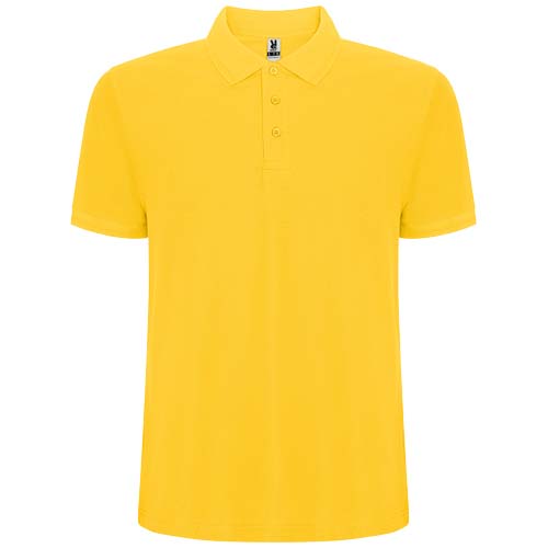 Pegaso Premium koszulka męska polo z krótkim rękawem Żółty R66091B1 