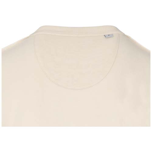 Jasper organiczna bluza unisex z recyklingu o gramaturze 280 g/m² z okrągłym dekoltem i certyfikatem OCS Piaskowiec 3956106A (4)