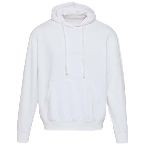 Boris 280 g/m2 bluza z kapturem unisex z bawełny organicznej z certyfikatem OCS w stylu oversize Biały 3956301A (2)