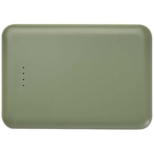 Asama powerbank o pojemności 5000 mAh Type-C z tworzyw sztucznych pochodzących z recyklingu Melanż zielony 12438362 (3)
