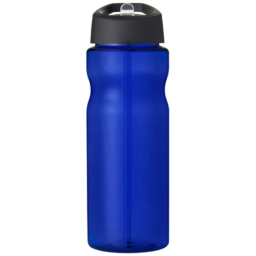 Bidon H2O Base® o pojemności 650 ml z wieczkiem z słomką Niebieski-Czarny 21004904 (2)