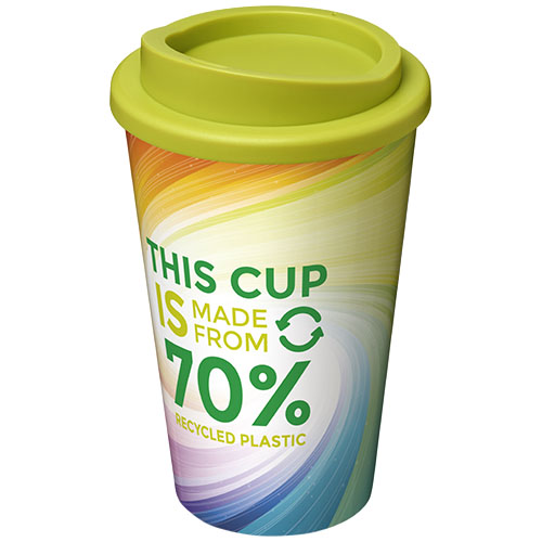 Brite-Americano® Eco izolowany kubek o pojemności 350 ml Limonkowy 21049263 