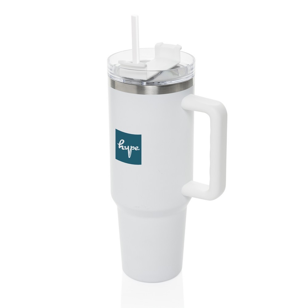 Kubek termiczny 1200 ml Stadley Biały P437.3303 (5)