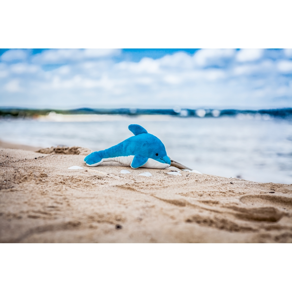 Flipper, pluszowy delfin HE414-42 - Misie pluszowe z nadrukiem ...