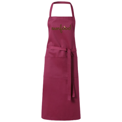 Fartuch Viera z 2 kieszeniami Burgundowy 19538479 (1)