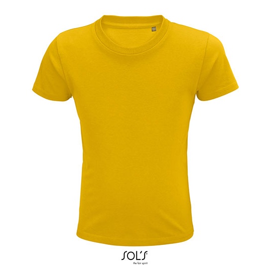 T-shirt Dziecięcy Klasyczny Bawełna Organiczna Gold L03578-544738 