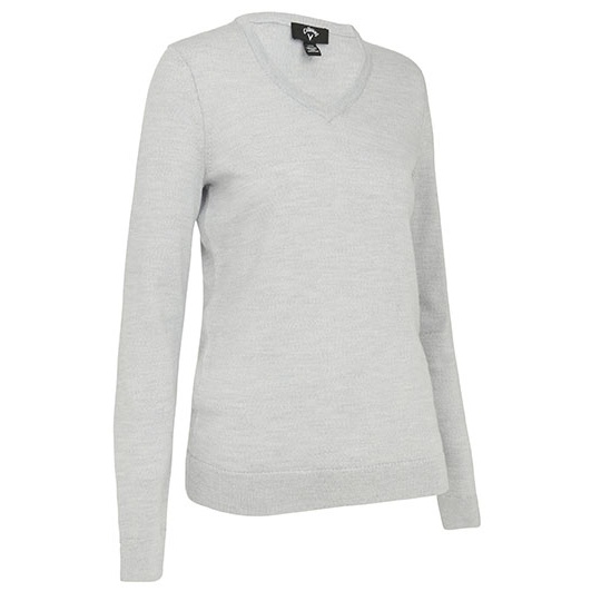 Sweter Damski Dekolt V Welniany Termiczny Pearl Blue CW352-802981 (1)