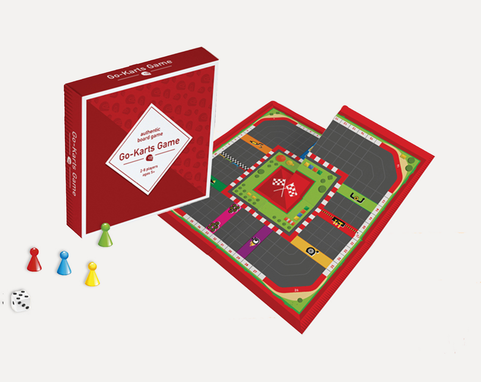 Gadżet reklamowy - 500x Mini Gra - Gokarty