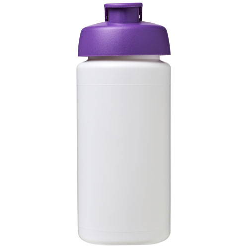 Bidon Baseline® Plus o pojemności 500 ml z wieczkiem zaciskowym i uchwytem Biały-Fioletowy 21007209 (2)